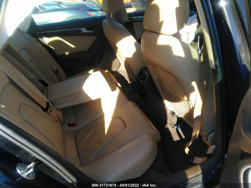 2015 AUDI A4 PREMIUM PLUS WAUEFAFL1FN017748