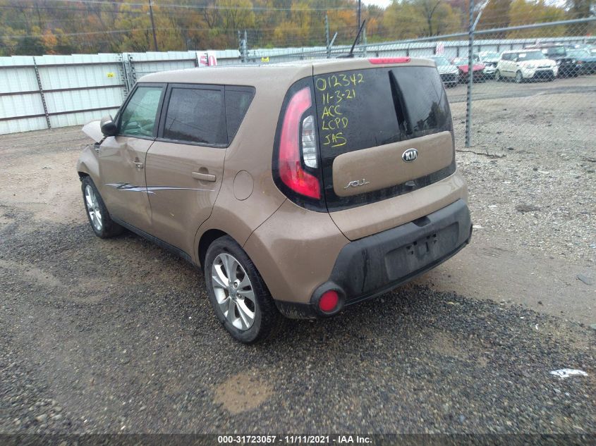 2014 KIA SOUL + KNDJP3A56E7012342