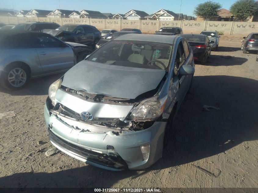 2015 TOYOTA PRIUS FOUR JTDKN3DU2F1873678