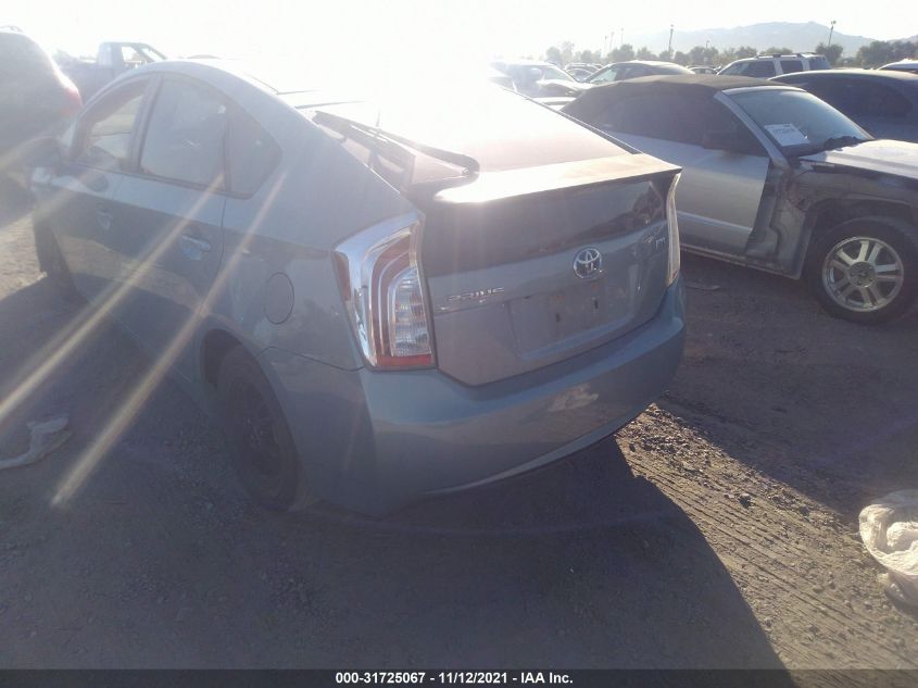 2015 TOYOTA PRIUS FOUR JTDKN3DU2F1873678