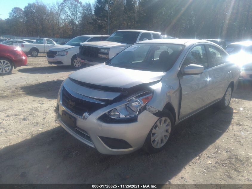 2019 NISSAN VERSA SEDAN SV 3N1CN7AP1KL851767