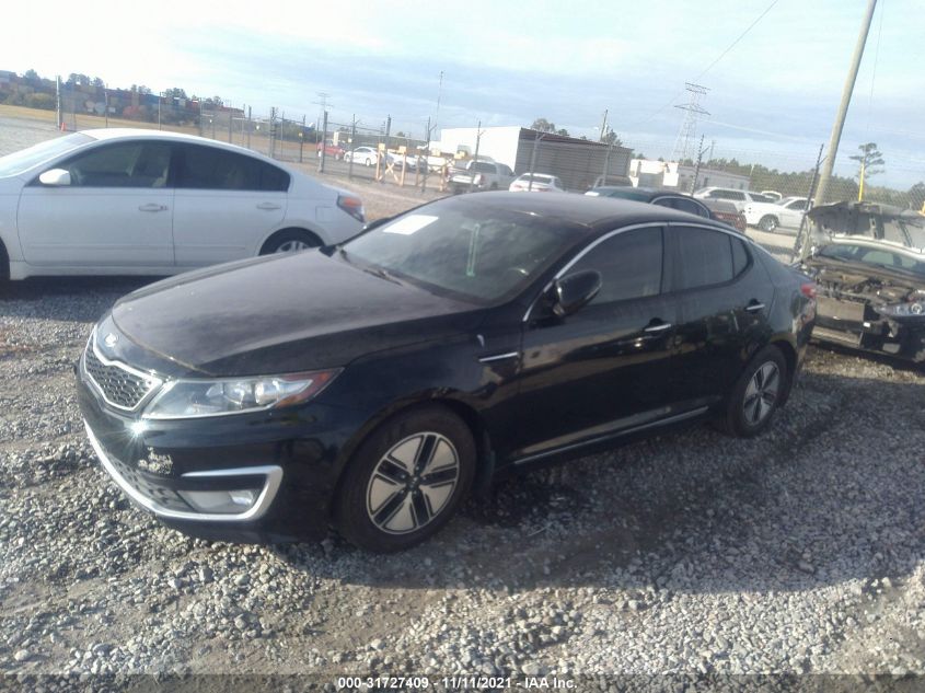 2013 KIA OPTIMA HYBRID LX - KNAGM4AD4D5043855