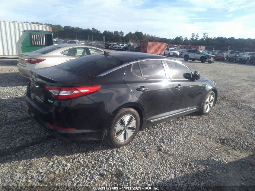2013 KIA OPTIMA HYBRID LX - KNAGM4AD4D5043855