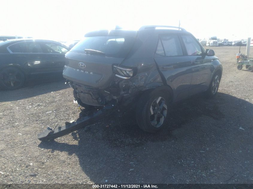 2021 HYUNDAI VENUE SEL KMHRC8A37MU129384