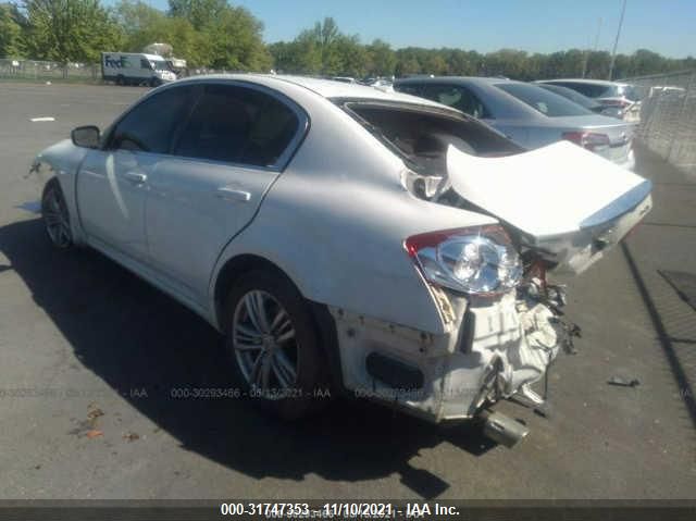 2013 INFINITI G37 SEDAN X JN1CV6AR2DM355977