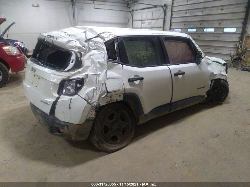 2015 JEEP RENEGADE SPORT ZACCJAAT4FPB30956