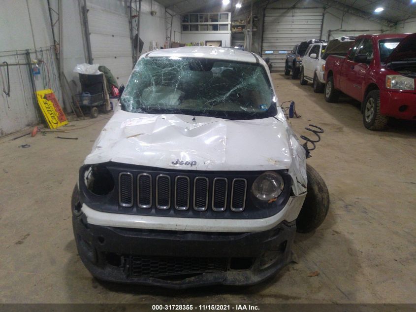 2015 JEEP RENEGADE SPORT ZACCJAAT4FPB30956