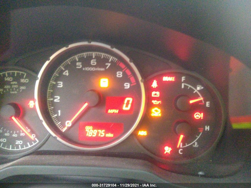 2014 SUBARU BRZ LIMITED JF1ZCAC17E9604940