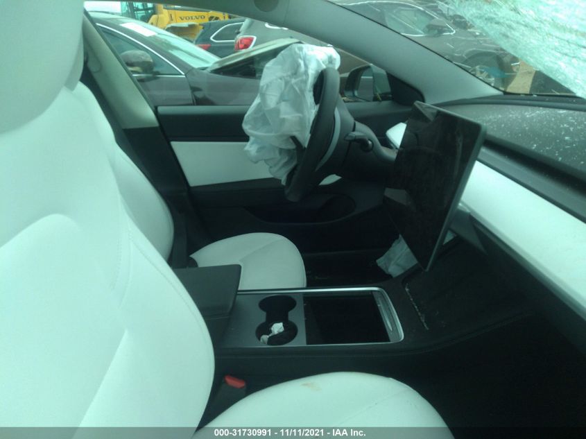 2021 TESLA MODEL 3 STANDARD RANGE PLUS 5YJ3E1EA8MF921850