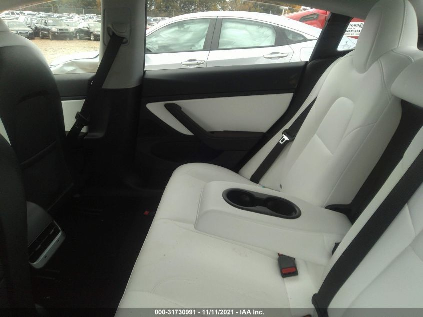 2021 TESLA MODEL 3 STANDARD RANGE PLUS 5YJ3E1EA8MF921850