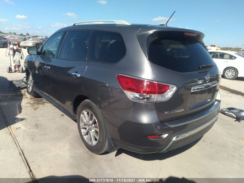 2015 NISSAN PATHFINDER SV 5N1AR2MN4FC617819
