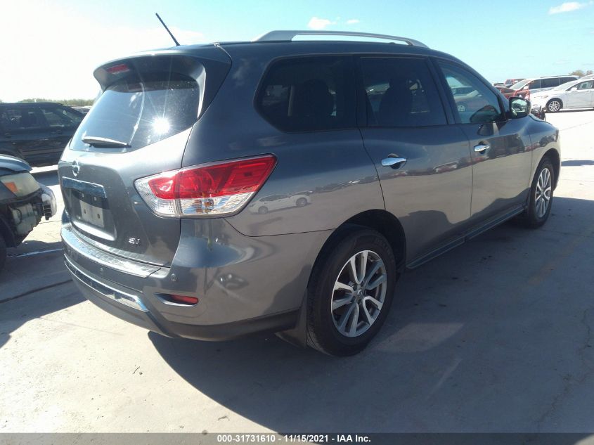 2015 NISSAN PATHFINDER SV 5N1AR2MN4FC617819
