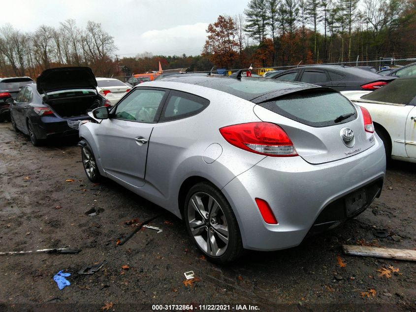 2017 HYUNDAI VELOSTER VALUE EDITION KMHTC6AD8HU317274