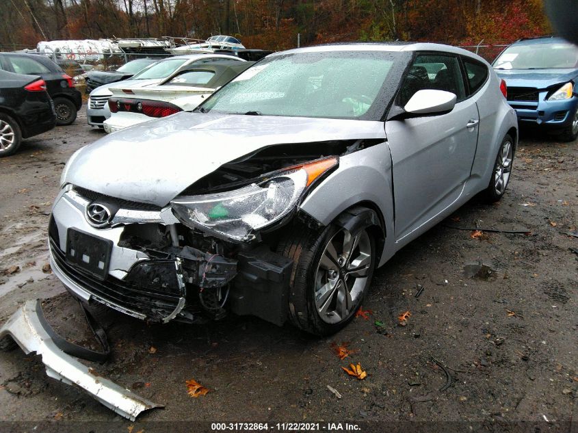 2017 HYUNDAI VELOSTER VALUE EDITION KMHTC6AD8HU317274