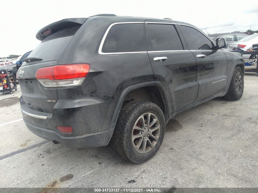 2014 JEEP GRAND CHEROKEE LIMITED 1C4RJFBG6EC491388