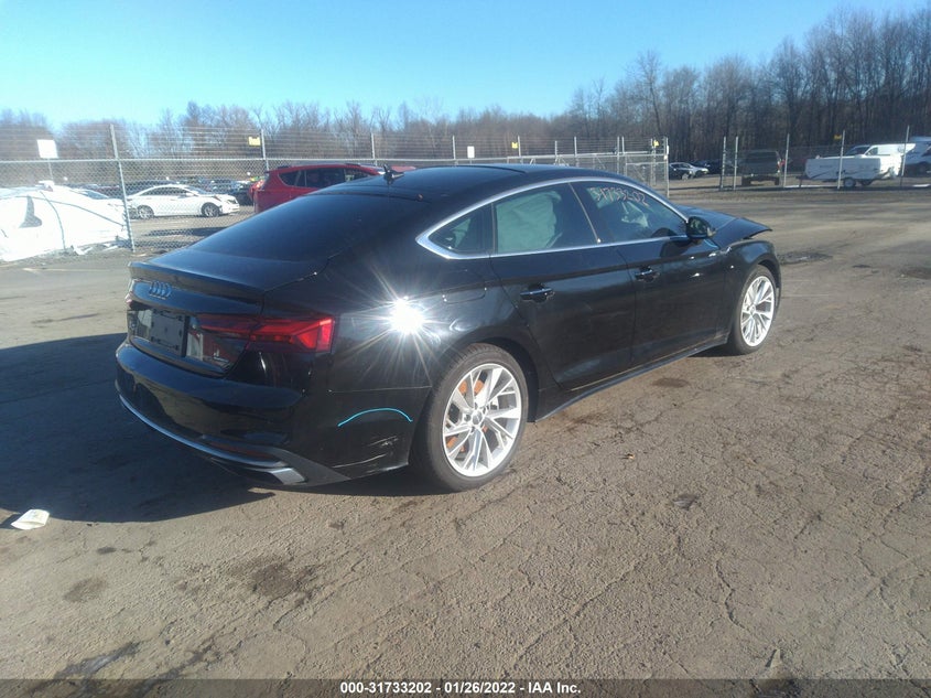 2020 AUDI A5 SPORTBACK VIN: WAUCNDF50LA017126