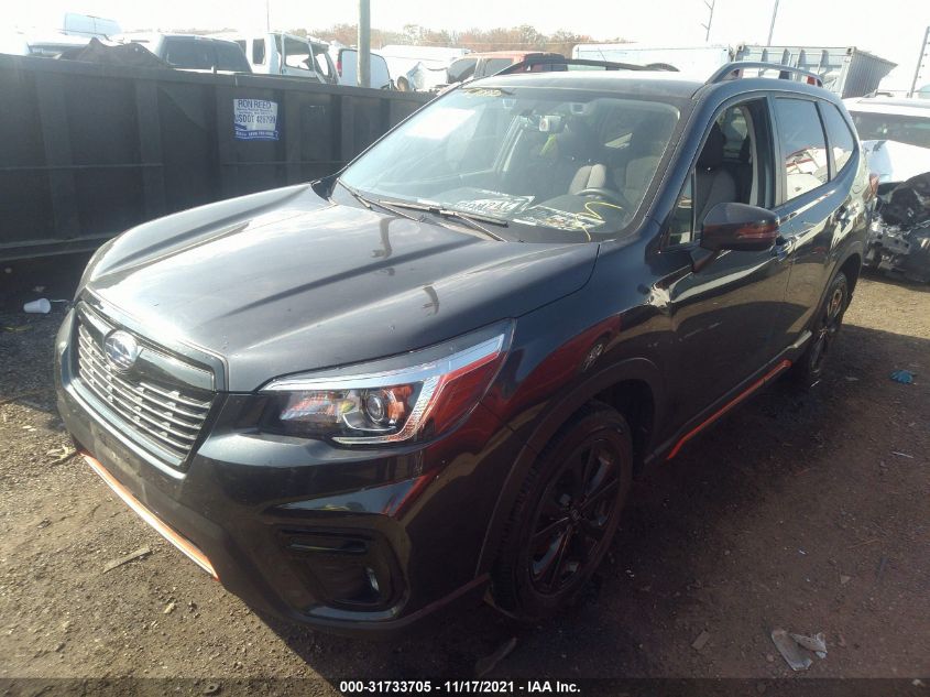 2019 SUBARU FORESTER SPORT JF2SKAPC7KH424726