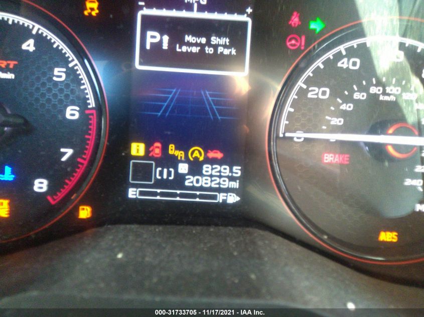 2019 SUBARU FORESTER SPORT JF2SKAPC7KH424726