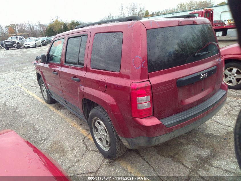 2015 JEEP PATRIOT SPORT 1C4NJPBB9FD343773