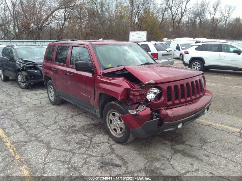 2015 JEEP PATRIOT SPORT 1C4NJPBB9FD343773