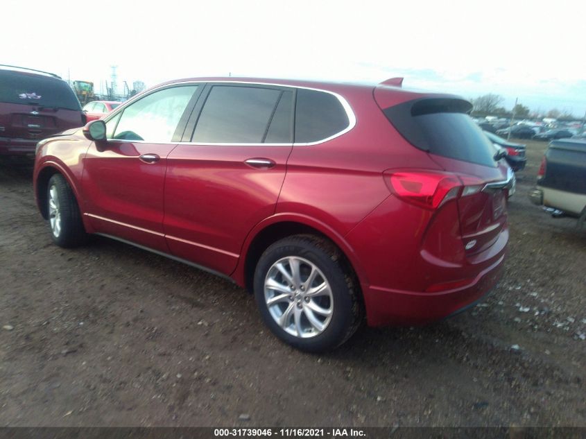 2019 BUICK ENVISION PREFERRED LRBFX1SA0KD007929