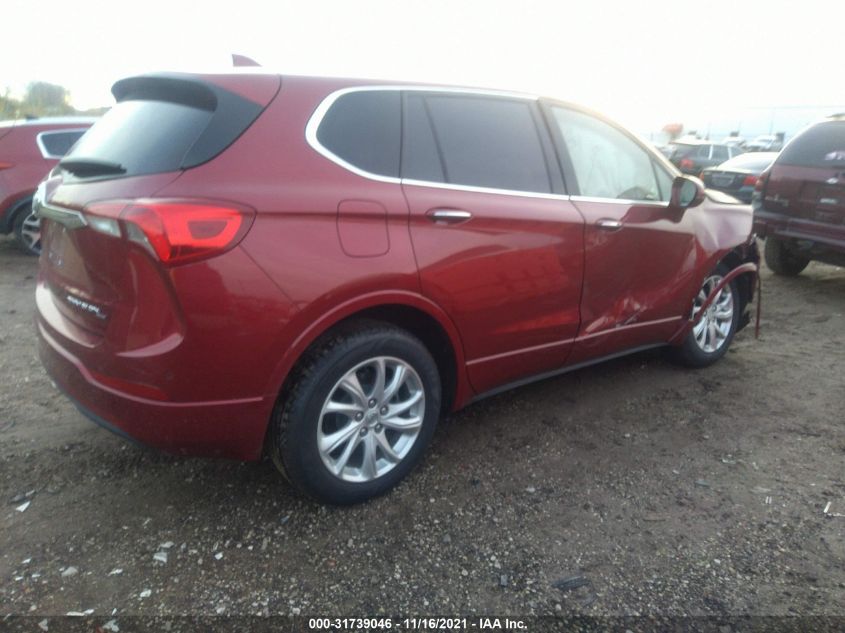 2019 BUICK ENVISION PREFERRED LRBFX1SA0KD007929
