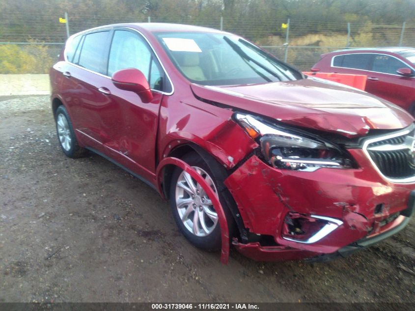 2019 BUICK ENVISION PREFERRED LRBFX1SA0KD007929