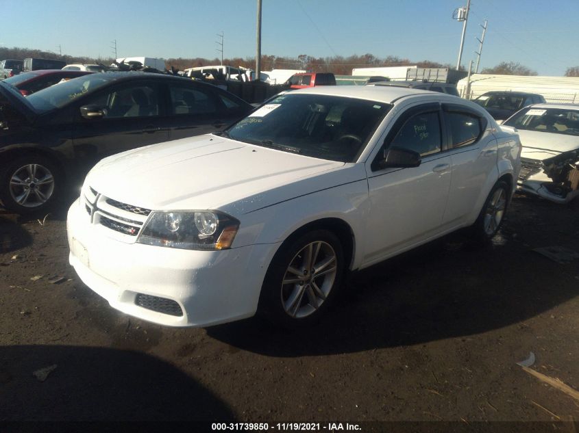 2014 DODGE AVENGER SE 1C3CDZAB1EN116859