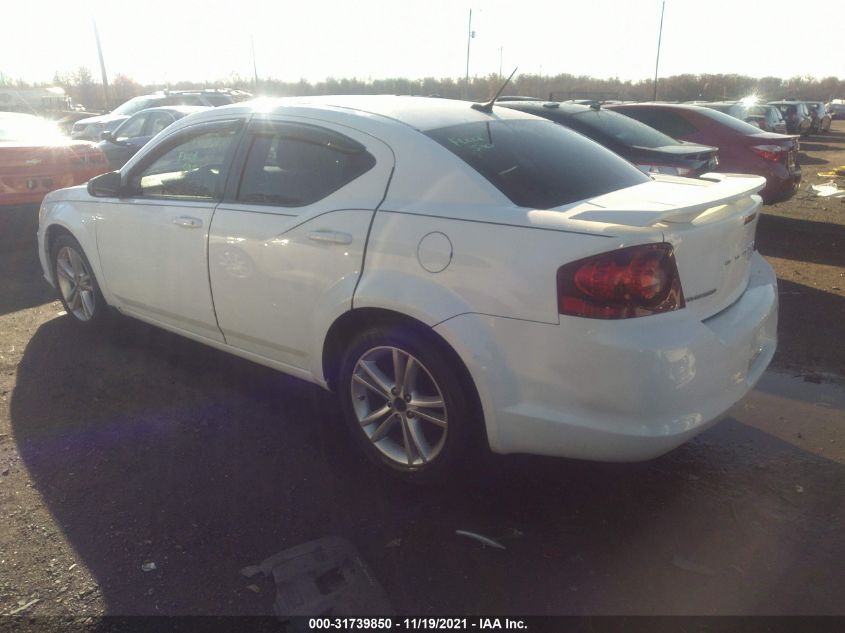 2014 DODGE AVENGER SE 1C3CDZAB1EN116859