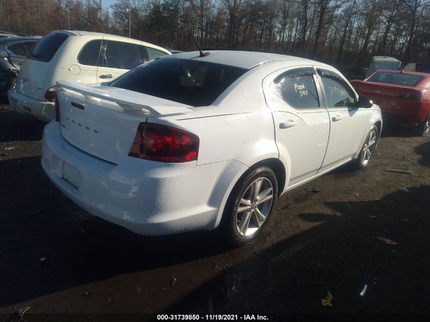 2014 DODGE AVENGER SE 1C3CDZAB1EN116859