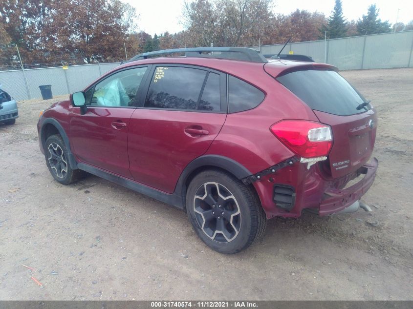 2014 SUBARU XV CROSSTREK LIMITED JF2GPAGC6E8258792