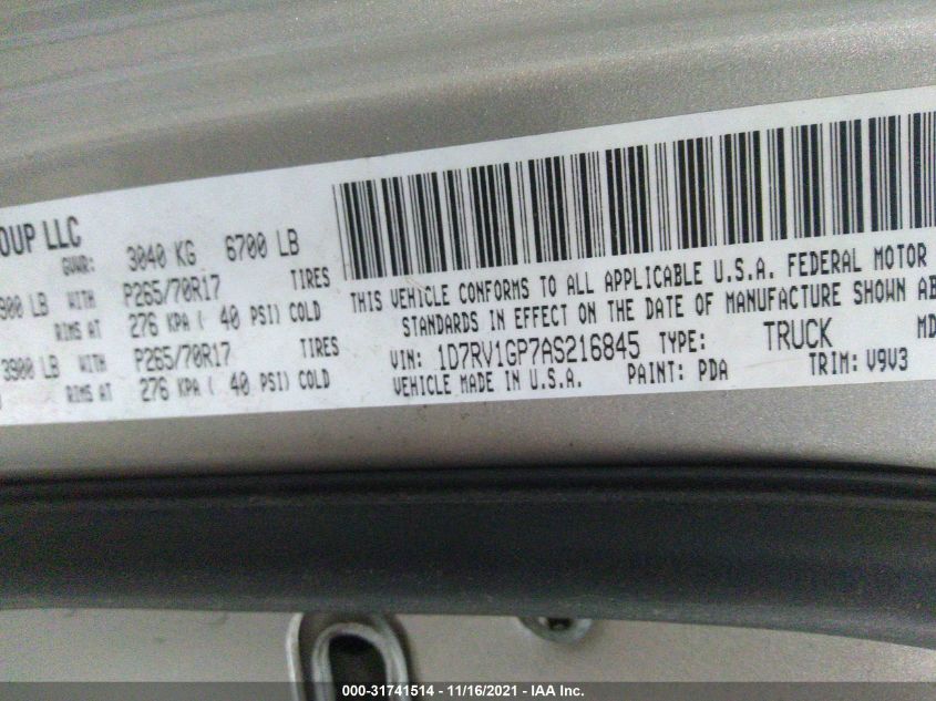 2019 RAM 1500 TRADESMAN 1C6SRFGT6KN686804