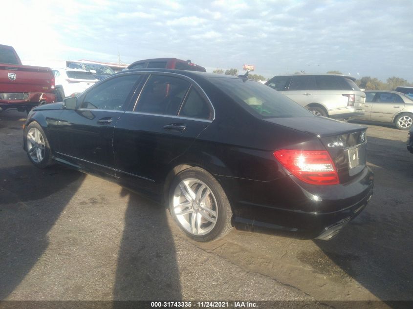 2013 MERCEDES-BENZ C-CLASS C 250 WDDGF4HB9DA760024