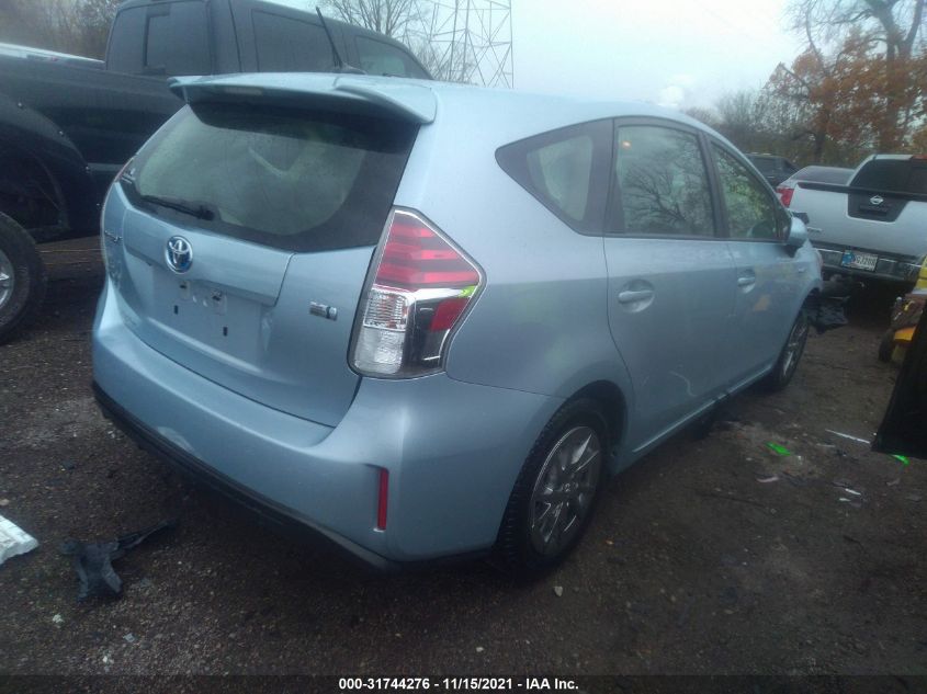 2015 TOYOTA PRIUS V TWO/FIVE/THREE/FOUR JTDZN3EU7FJ035997