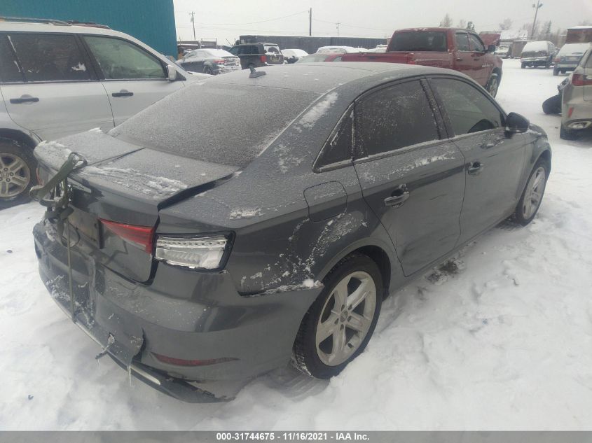 2018 AUDI A3 SEDAN PREMIUM/TECH PREMIUM WAUAUGFF1J1043185