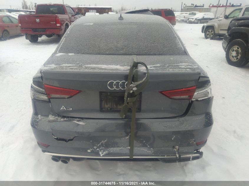 2018 AUDI A3 SEDAN PREMIUM/TECH PREMIUM WAUAUGFF1J1043185