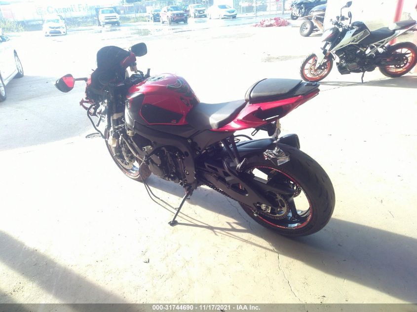 2016 SUZUKI GSX-R600 JSIGN7FA6G2100153