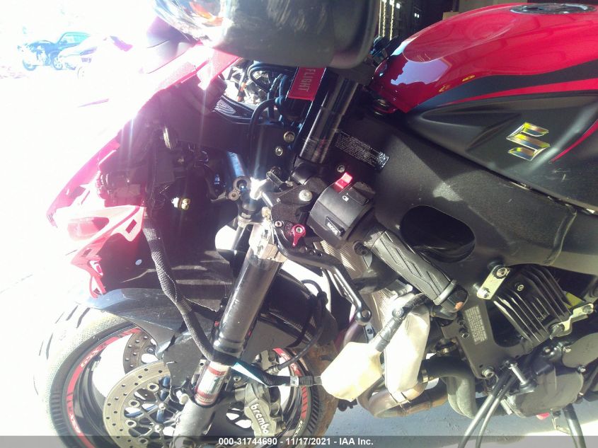 2016 SUZUKI GSX-R600 JSIGN7FA6G2100153