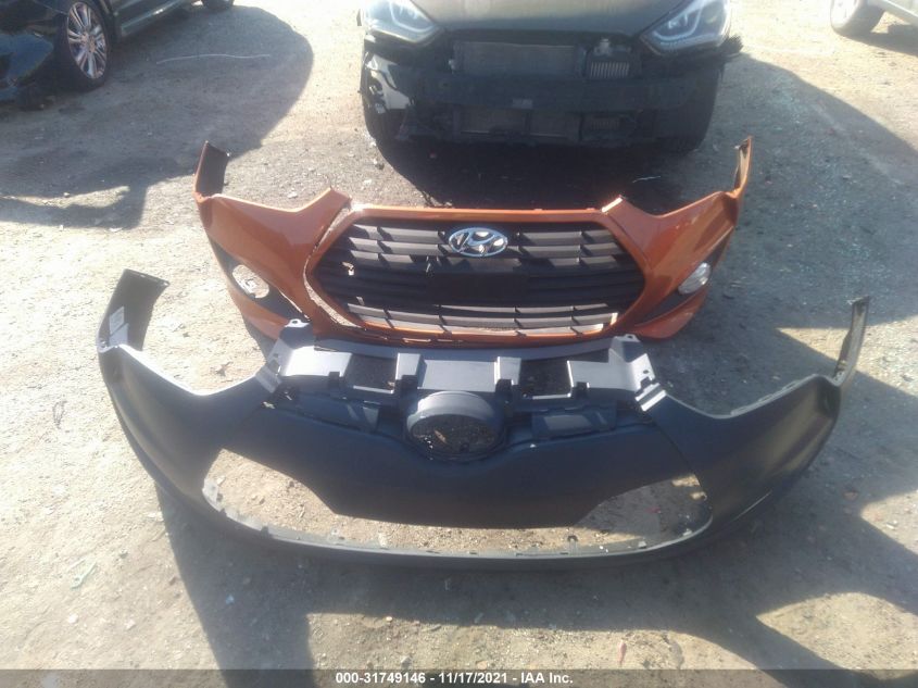2014 HYUNDAI VELOSTER TURBO KMHTC6AE4EU201400