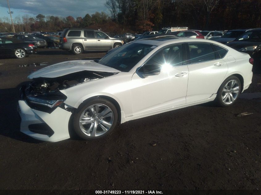 2021 ACURA TLX W/TECHNOLOGY PACKAGE 19UUB6F45MA008847