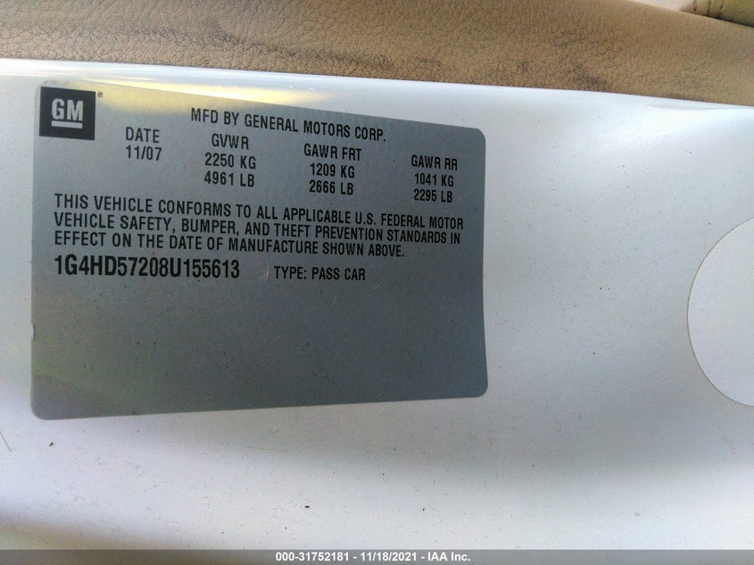 Buick Lucerne 2008