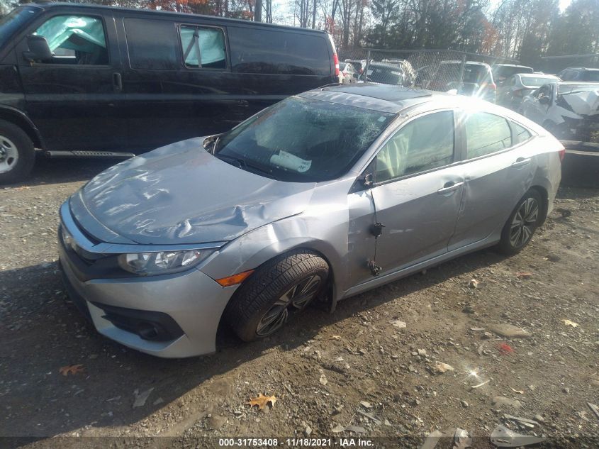 2018 HONDA CIVIC SEDAN EX-T JHMFC1F35JX017540