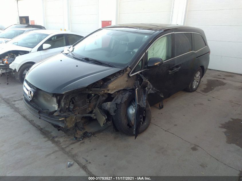 2014 HONDA ODYSSEY EX-L 5FNRL5H65EB024176