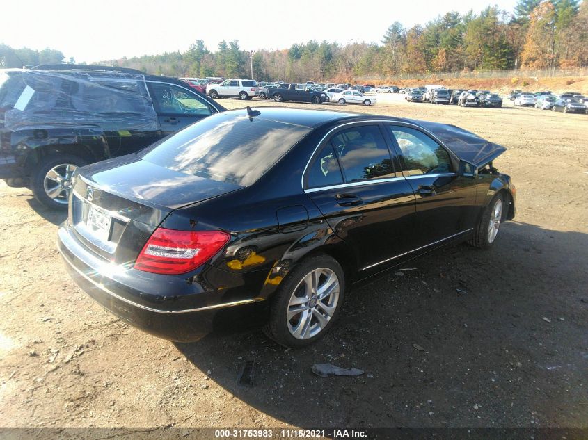 2014 MERCEDES-BENZ C-CLASS C 250 WDDGF4HB2EG248149