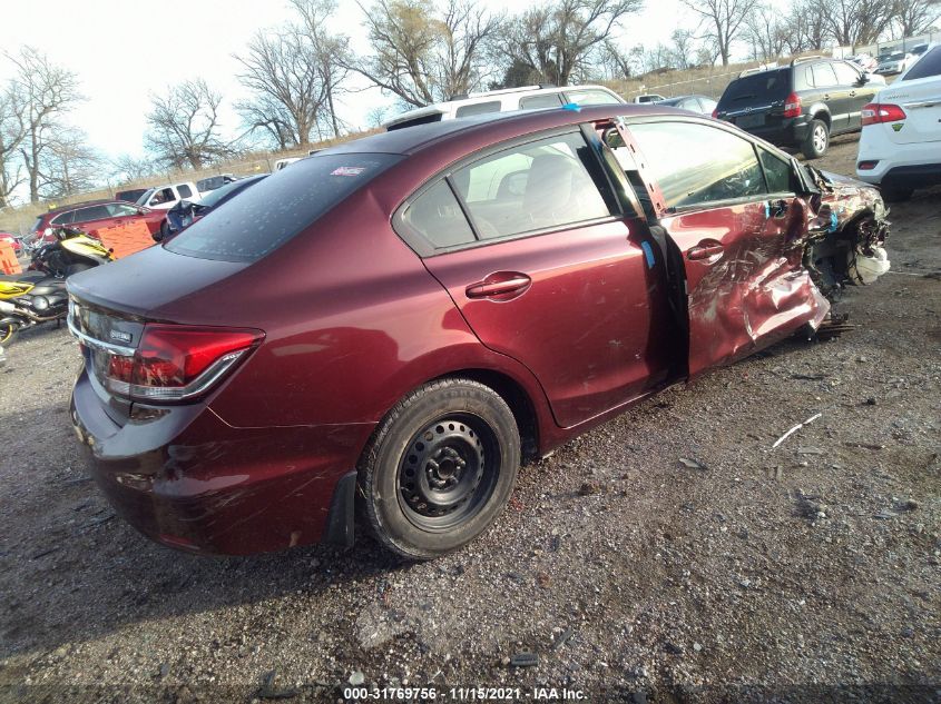 2013 HONDA CIVIC SDN LX 19XFB2F55DE016677