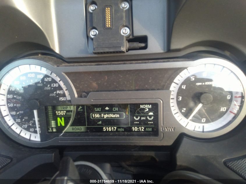 2014 BMW R1200 RT WB10A1306EZ190577