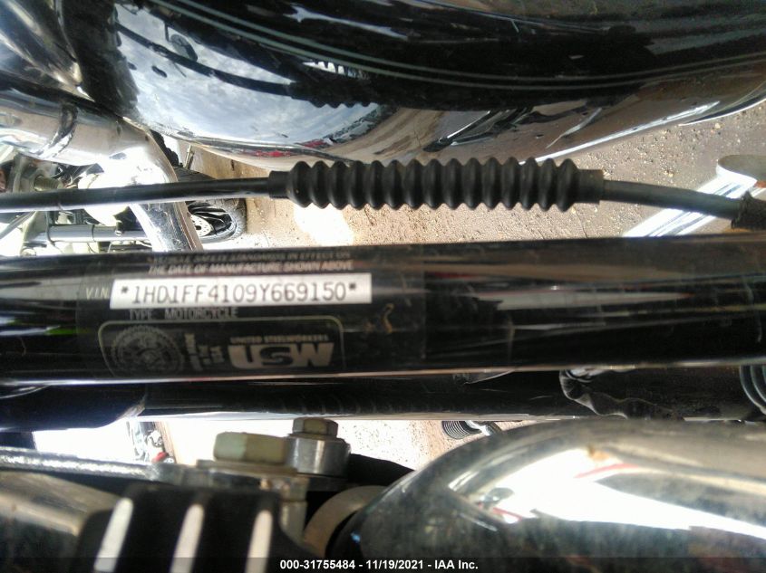 2009 HARLEY-DAVIDSON FLHTC 1HD1FF4109Y669150