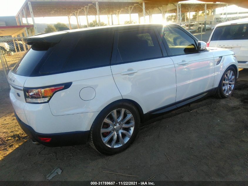 2017 LAND ROVER RANGE ROVER SPORT HSE SALWR2FV5HA162719