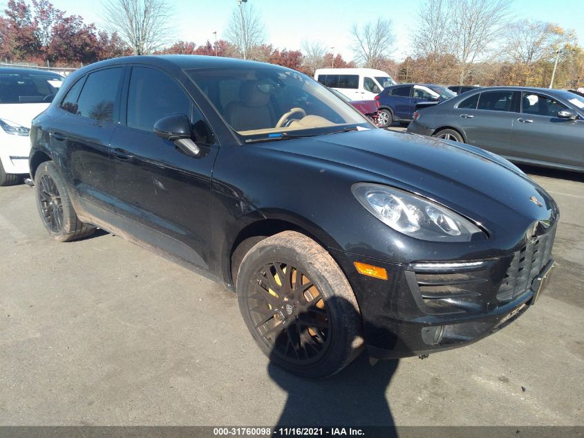 2016 PORSCHE MACAN S WP1AB2A58GLB52474