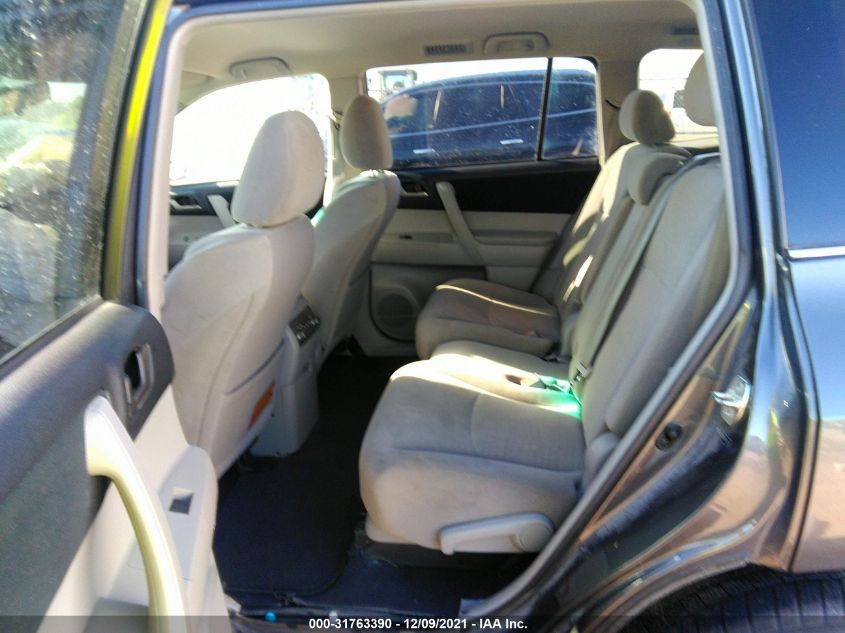 2013 TOYOTA HIGHLANDER 5TDZK3EH0DS091128